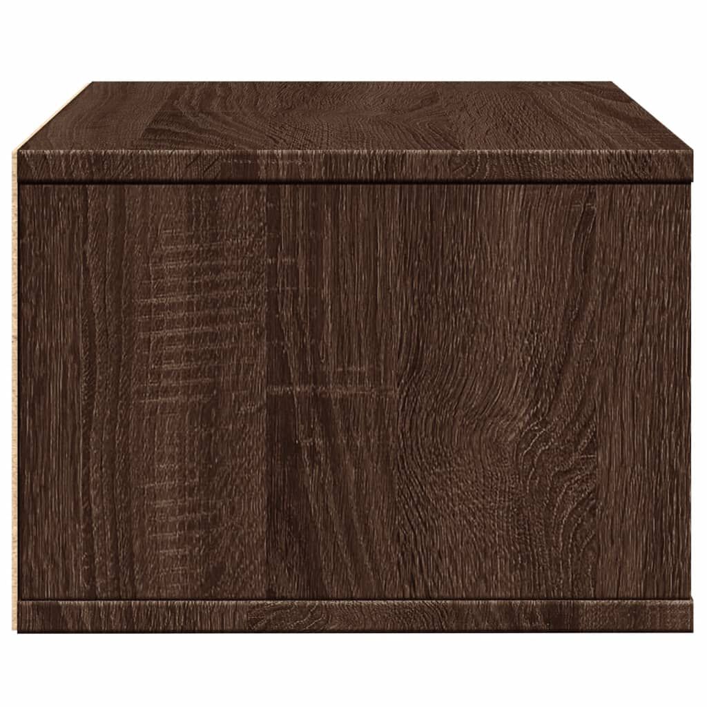 vidaXL Βάση Εκτυπωτή Καφέ Δρυς 40x32x22,5 εκ. από Επεξεργασμένο Ξύλο