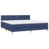 vidaXL &Kappa;&rho;&epsilon;&beta;ά&tau;&iota; Boxspring &mu;&epsilon; &Sigma;&tau;&rho;ώ&mu;&alpha; &Mu;&pi;&lambda;&epsilon; 200x200 &epsilon;&kappa;. &Upsilon;&phi;&alpha;&sigma;&mu;ά&tau;&iota;&nu;&omicron;