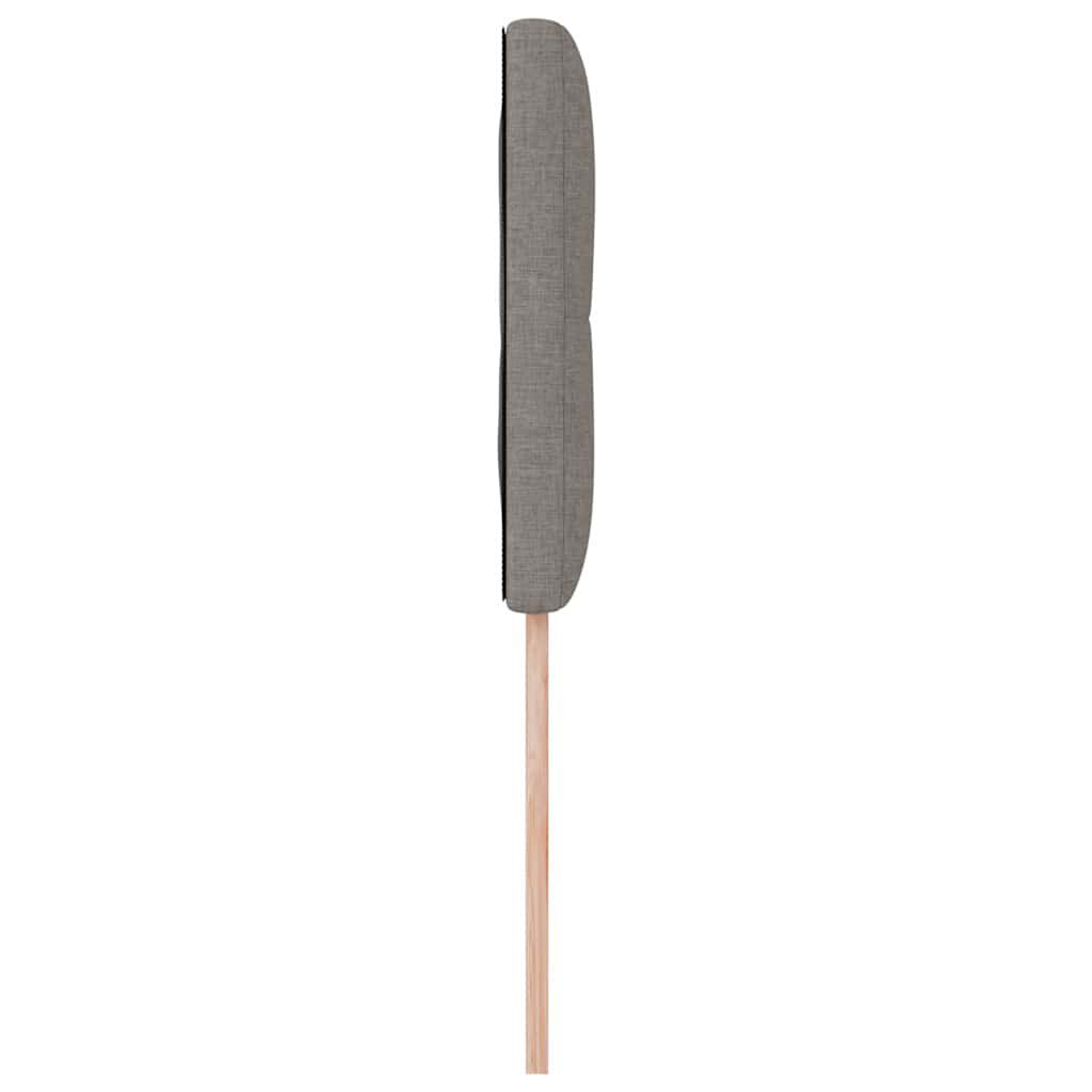 vidaXL Κεφαλάρι με κεφαλάρι Taupe 90 cm ύφασμα