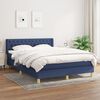 vidaXL &Kappa;&rho;&epsilon;&beta;ά&tau;&iota; Boxspring &mu;&epsilon; &Sigma;&tau;&rho;ώ&mu;&alpha; &Mu;&pi;&lambda;&epsilon; 140x190 &epsilon;&kappa;. &Upsilon;&phi;&alpha;&sigma;&mu;ά&tau;&iota;&nu;&omicron;