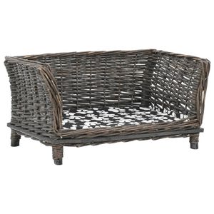 vidaXL &Kappa;&alpha;&lambda;ά&theta;&iota; &Sigma;&kappa;ύ&lambda;&omicron;&upsilon; &mu;&epsilon; &Mu;&alpha;&xi;&iota;&lambda;ά&rho;&iota; &Gamma;&kappa;&rho;&iota; 50x33x30 &epsilon;&kappa;. &Phi;&upsilon;&sigma;&iota;&kappa;ό &Xi;ύ&lambda;&omicron; &Iota;&tau;&iota;ά&sigmaf;