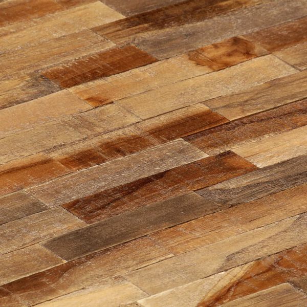 vidaXL Τραπεζάκι Σαλονιού Οβάλ 120x60x30 εκ. Μασίφ Ανακυκλωμένο Teak