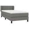 vidaXL &Kappa;&rho;&epsilon;&beta;ά&tau;&iota; Boxspring &mu;&epsilon; &Sigma;&tau;&rho;ώ&mu;&alpha; &Sigma;&kappa;&omicron;ύ&rho;&omicron; &Gamma;&kappa;&rho;&iota; 90x200 &epsilon;&kappa;. &Upsilon;&phi;&alpha;&sigma;&mu;ά&tau;&iota;&nu;&omicron;