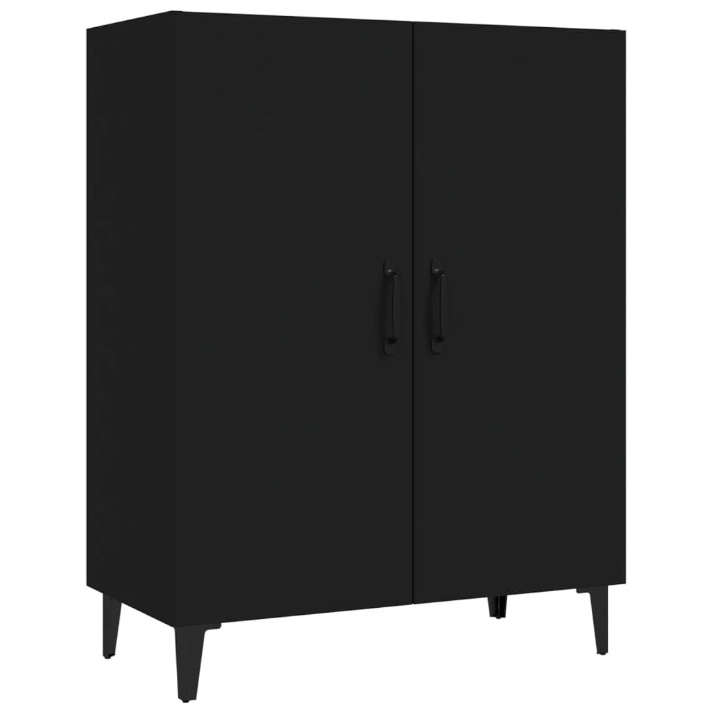 vidaXL Ντουλάπι Μαύρο 70 x 34 x 90 εκ. από Επεξεργασμένο Ξύλο
