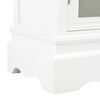 vidaXL Συρταριέρα Λευκή 70 x 28 x 70 εκ. από Μασίφ Ξύλο Πεύκου
