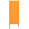 vidaXL Ντουλάπι Αποθήκευσης Μουσταρδί 42,5 x 35 x 101,5 εκ. από Ατσάλι