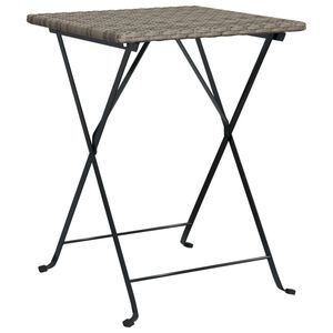 vidaXL &Tau;&rho;&alpha;&pi;έ&zeta;&iota; Bistro &Pi;&tau;&upsilon;&sigma;&sigma;ό&mu;&epsilon;&nu;&omicron; &Gamma;&kappa;&rho;&iota; 55x54x71 &epsilon;&kappa;. &alpha;&pi;ό &Sigma;&upsilon;&nu;&theta;&epsilon;&tau;&iota;&kappa;ό &Rho;&alpha;&tau;ά&nu;