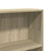 vidaXL Βιβλιοθήκη Sonoma Δρυς 80x24x109 εκ. από Επεξεργασμένο Ξύλο