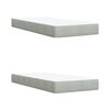 vidaXL &Kappa;&rho;&epsilon;&beta;ά&tau;&iota; Boxspring &mu;&epsilon; &Sigma;&tau;&rho;ώ&mu;&alpha; &Alpha;&nu;&omicron;&iota;&chi;&tau;ό &Gamma;&kappa;&rho;&iota; 200x200 &epsilon;&kappa;. &Beta;&epsilon;&lambda;&omicron;ύ&delta;&iota;&nu;&omicron;