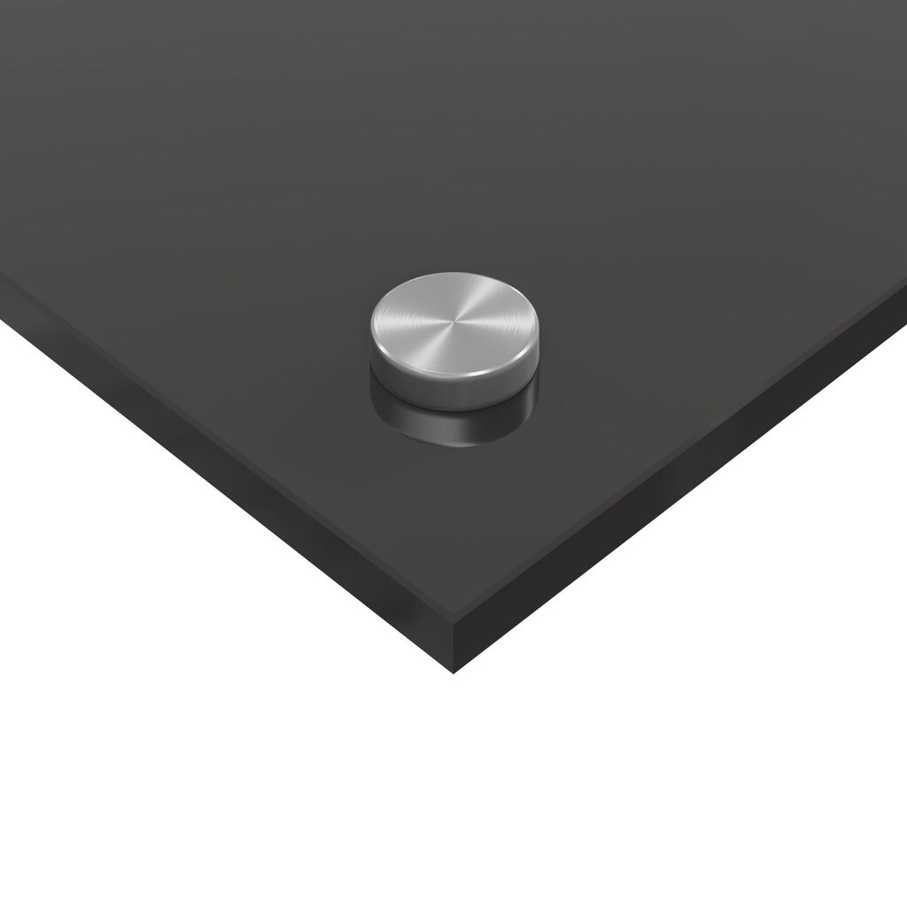 vidaXL Κουζίνα Πλακάκι Σκούρο Γκρι 90x40x0,6 εκ. Ψημένο Γυαλί
