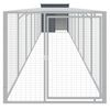vidaXL Κοτέτσι με Περίβολο Ανθρακί 110x813x110 εκ. Γαλβαν. Ατσάλι