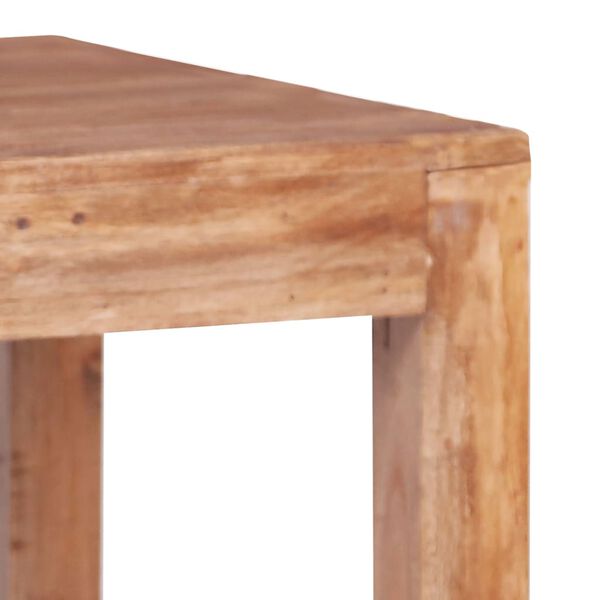 vidaXL Τραπεζάκι Σαλονιού 53x50x50 εκ. από Μασίφ Μαόνι