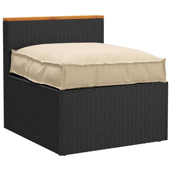 vidaXL Μαξιλάρι παλέτας για κάθισμα Μπεζ 70 x 70 x 12 cm Ύφασμα Oxford