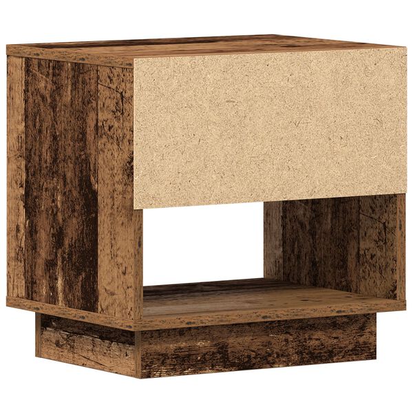 vidaXL Κομοδίνο Παλαιό ξύλο 45 x 34 x 44 εκ Επεξεργασμένο ξύλο