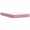 vidaXL &Kappa;&rho;&epsilon;&beta;ά&tau;&iota; Boxspring &mu;&epsilon; &Sigma;&tau;&rho;ώ&mu;&alpha; &Rho;&omicron;&zeta; 120x190 &epsilon;&kappa;. &Beta;&epsilon;&lambda;&omicron;ύ&delta;&iota;&nu;&omicron;