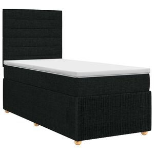 vidaXL &Kappa;&rho;&epsilon;&beta;ά&tau;&iota; box spring &mu;&epsilon; &sigma;&tau;&rho;ώ&mu;&alpha; &Mu;&alpha;ύ&rho;&omicron; 80 x 200 cm Ύ&phi;&alpha;&sigma;&mu;&alpha;
