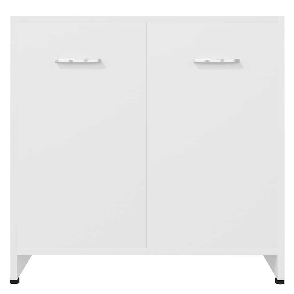 vidaXL Ντουλάπι Νιπτήρα Λευκό 60 x 33 x 61 εκ. από Επεξ. Ξύλο