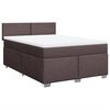 vidaXL &Kappa;&rho;&epsilon;&beta;ά&tau;&iota; Boxspring &mu;&epsilon; &Sigma;&tau;&rho;ώ&mu;&alpha; &Sigma;&kappa;&omicron;ύ&rho;&omicron; &Kappa;&alpha;&phi;έ 140x200 &epsilon;&kappa; &Upsilon;&phi;&alpha;&sigma;&mu;ά&tau;&iota;&nu;&omicron;