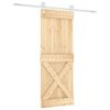 vidaXL &Sigma;&upsilon;&rho;ό&mu;&epsilon;&nu;&eta; &Pi;ό&rho;&tau;&alpha; &Phi;&upsilon;&sigma;&iota;&kappa;ό &kappa;&alpha;&iota; &Lambda;&epsilon;&upsilon;&kappa;ό 90 x 210 cm &Mu;&alpha;&sigma;ί&phi; &Xi;ύ&lambda;&omicron; &Pi;&epsilon;ύ&kappa;&omicron;&upsilon;