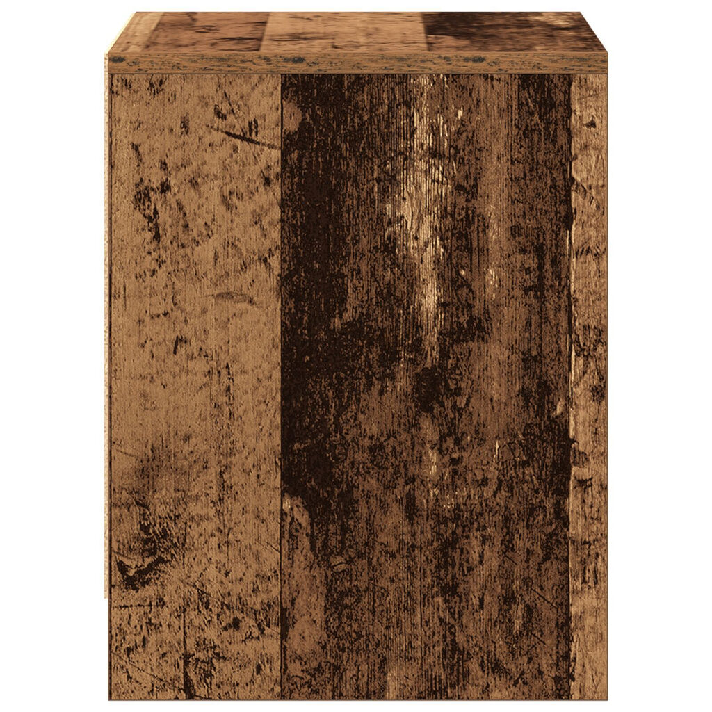 vidaXL Κομοδίνο Παλιό Ξύλο 45x34x44.5 εκ Επεξεργασμένο Ξύλο