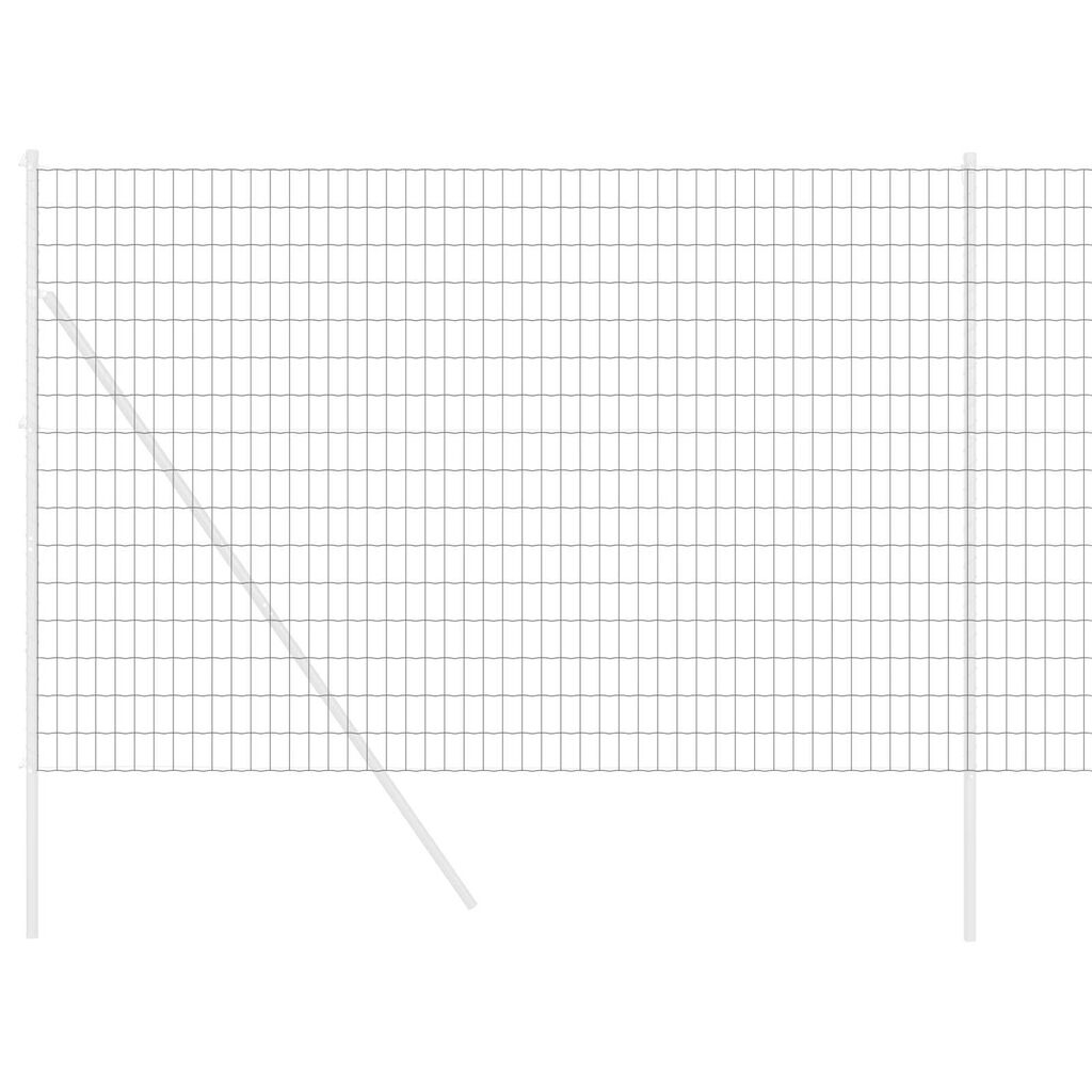 vidaXL Euro Fence Γκρι 1.5x10 μ Χάλυβα