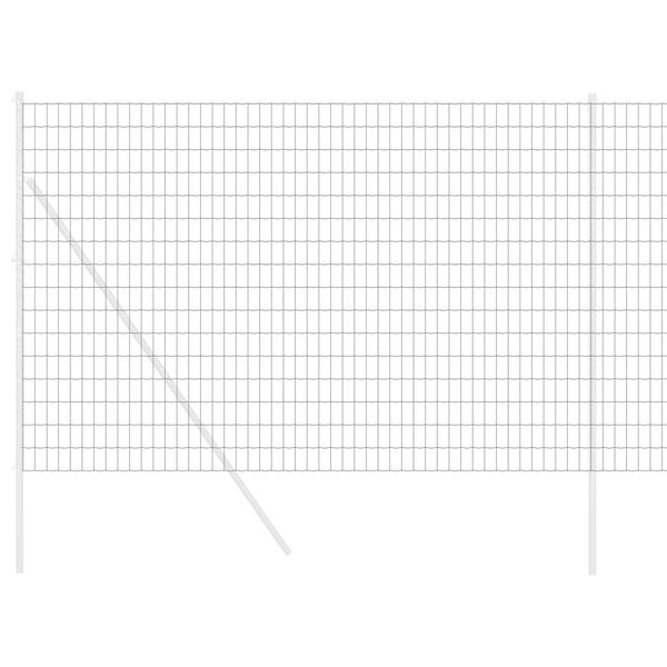 vidaXL Euro Fence Γκρι 1.5x10 μ Χάλυβα