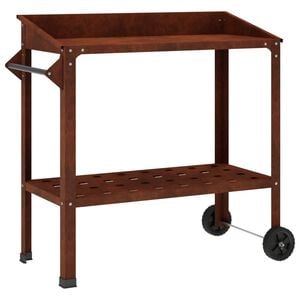 vidaXL &Tau;&rho;&alpha;&pi;έ&zeta;&iota; &Phi;&upsilon;&tau;&epsilon;ύ&sigma;&epsilon;&omega;&nu; &mu;&epsilon; &Rho;ό&delta;&epsilon;&sigmaf; &Sigma;&kappa; rusty 96 x 50 x 89 &epsilon;&kappa;.