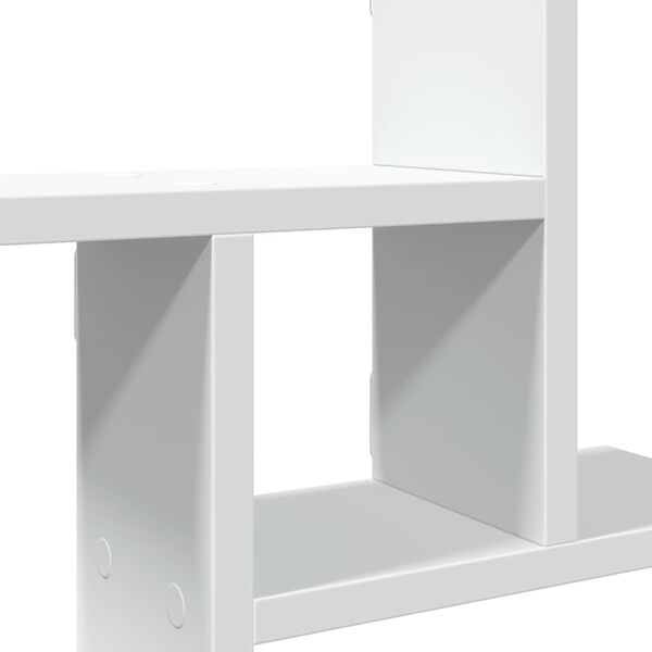 vidaXL Ραφιέρες Τοίχου 2 τεμ. Λευκές 50x12x50 εκ. από Επεξ. Ξύλο