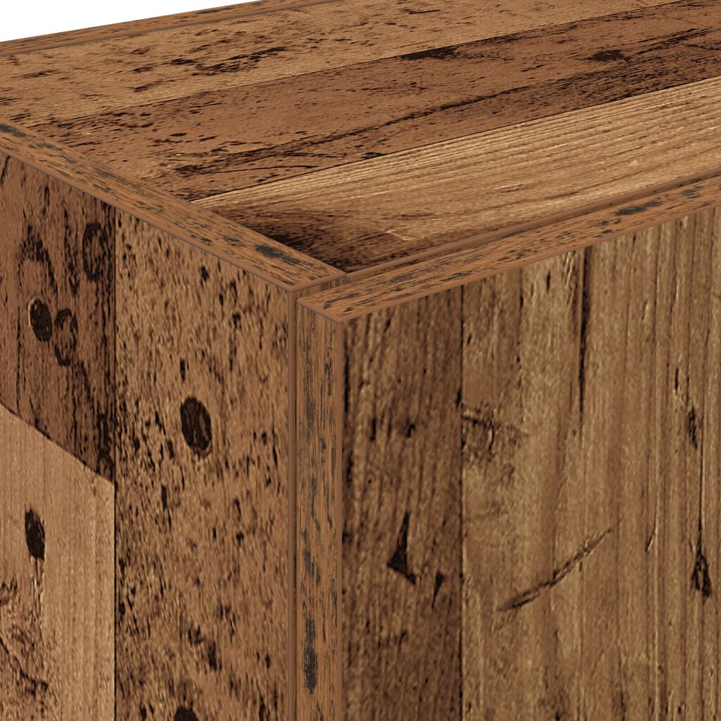 vidaXL Ντουλάπα Κουζίνας Παλιά Ξύλα 60x50x180 εκ. Κατασκευασμένο Ξύλο