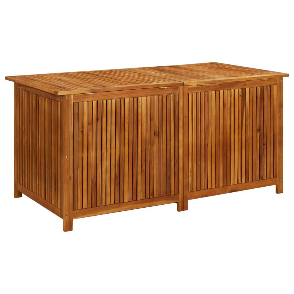 vidaXL Μπαούλο Αποθήκευσης Κήπου 150x80x75 εκ. από Μασίφ Ξύλο Ακακίας
