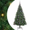 vidaXL &Tau;&epsilon;&chi;&nu;&eta;&tau;ό &Chi;&rho;&iota;&sigma;&tau;&omicron;&upsilon;&gamma;&epsilon;&nu;&nu;&iota;ά&tau;&iota;&kappa;&omicron; &Delta;έ&nu;&tau;&rho;&omicron; &mu;&epsilon; 300 LED &Pi;&rho;ά&sigma;&iota;&nu;&omicron; 180 cm