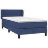 vidaXL &Kappa;&rho;&epsilon;&beta;ά&tau;&iota; Boxspring &mu;&epsilon; &Sigma;&tau;&rho;ώ&mu;&alpha; &Mu;&pi;&lambda;&epsilon; 100 x 200 &epsilon;&kappa;. &Upsilon;&phi;&alpha;&sigma;&mu;ά&tau;&iota;&nu;&omicron;
