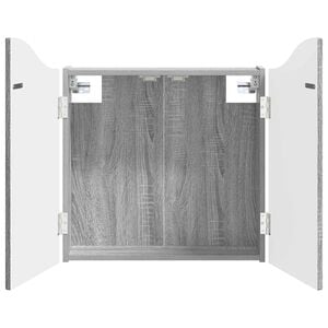 vidaXL &Nu;&tau;&omicron;&upsilon;&lambda;ά&pi;&alpha; &Pi;&iota;&nu;ά&kappa;&omega;&nu; &Beta;&epsilon;&lambda;ώ&nu; &Gamma;&kappa;&rho;&iota; Sonoma 56 x 12 x 63 &epsilon;&kappa;