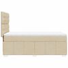 vidaXL &Kappa;&rho;&epsilon;&beta;ά&tau;&iota; Boxspring &mu;&epsilon; &Sigma;&tau;&rho;ώ&mu;&alpha; &Kappa;&rho;&epsilon;&mu; 90x190 &epsilon;&kappa;.&Upsilon;&phi;&alpha;&sigma;&mu;ά&tau;&iota;&nu;&omicron;