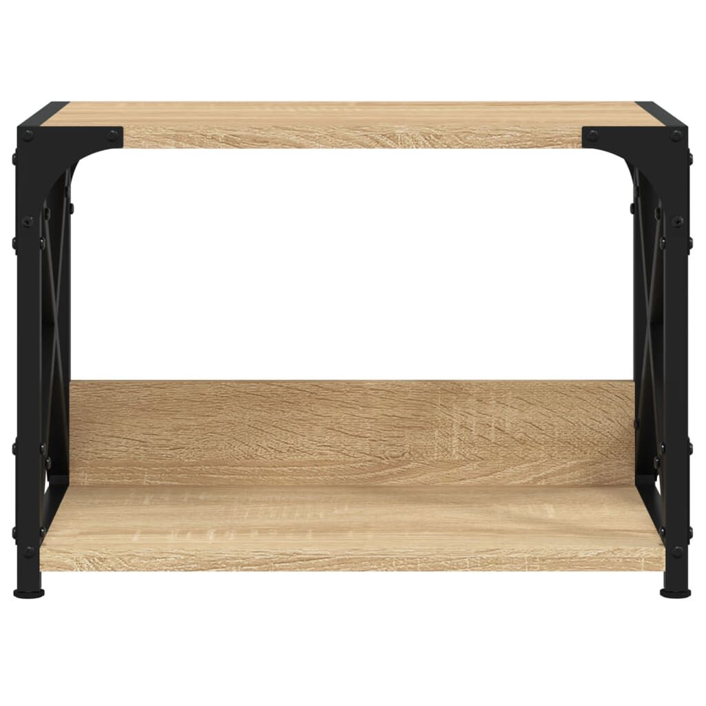 vidaXL Βάση Εκτυπωτή 2 Επιπέδων Sonoma Δρυς 44x26x31,5 εκ Επεξ. Ξύλο