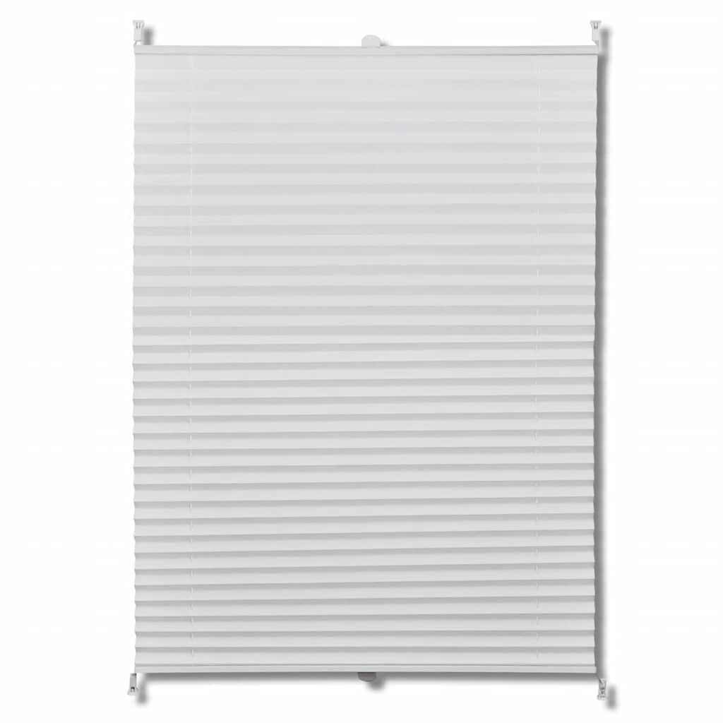 Πλισέ ρόλερ σκίασης 50x125cm Λευκό