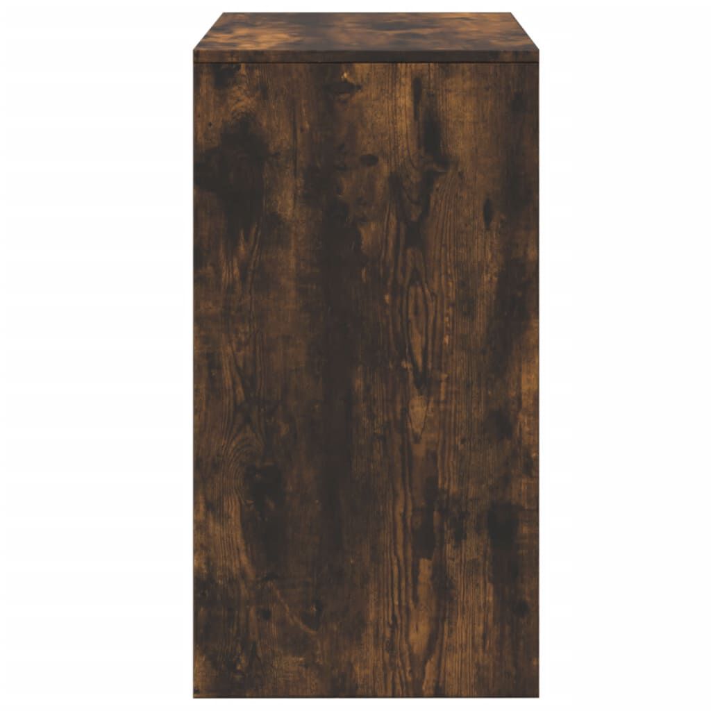 vidaXL Μπουντουάρ με Καθρέφτη Καπνιστή Δρυς 60x40x113,5 εκ.