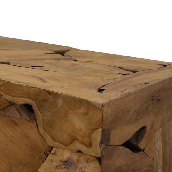 vidaXL Τραπεζάκι Σαλονιού Καφέ 90 x 50 x 30 εκ. από Αληθινό Ξύλο Teak