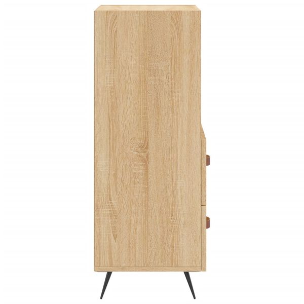 vidaXL Ντουλάπι Sonoma Δρυς 34,5x34x90 εκ. από Επεξεργασμένο Ξύλο