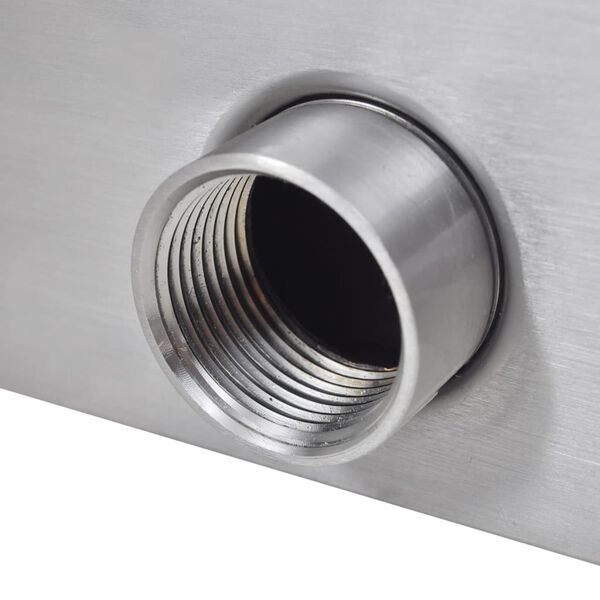 Σιντριβάνι Καταρράκτης Πισίνας Ορθογώνιο 90 εκ. από Ανοξείδωτο Ατσάλι