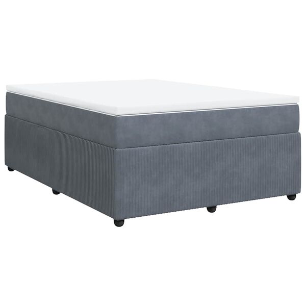 vidaXL &Kappa;&rho;&epsilon;&beta;ά&tau;&iota; Boxspring &mu;&epsilon; &Sigma;&tau;&rho;ώ&mu;&alpha; &Sigma;&kappa;&omicron;ύ&rho;&omicron; &Gamma;&kappa;&rho;&iota; 140x200 &epsilon;&kappa;. &Beta;&epsilon;&lambda;&omicron;ύ&delta;&iota;&nu;&omicron;
