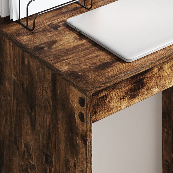 vidaXL Γραφείο Καπνιστή δρυς 60 x 40 x 76 εκ. Επεξεργασμένο ξύλο