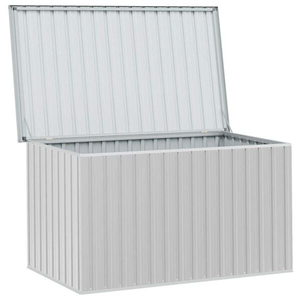 vidaXL Μπαούλο Αποθήκευσης Κήπου Γκρι 171 x 99 x 93 εκ.