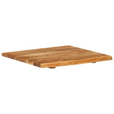 vidaXL Πάγκος Μπάνιου 58x52x2,5 εκ. από Μασίφ Ξύλο Ακακίας