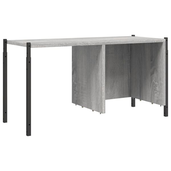 vidaXL Βιβλιοθήκη Γκρι Sonoma 72 x 28 x 172 εκ. από Επεξεργασμένο Ξύλο
