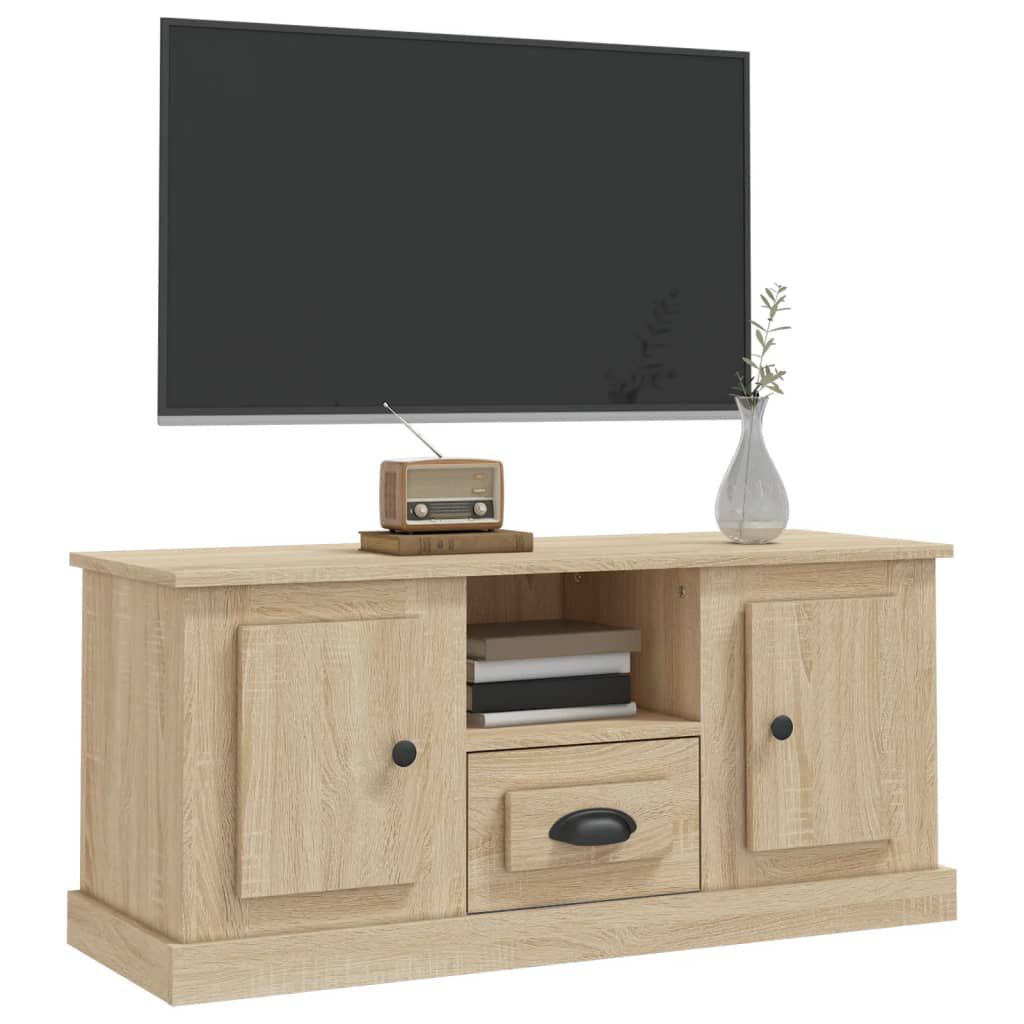 vidaXL Έπιπλο Τηλεόρασης Sonoma Δρυς 100x35,5x45 εκ. Επεξ. Ξύλο