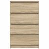 vidaXL Συρταριέρα Sonoma Δρυς 60 x 35 x 98,5 εκ. Επεξεργασμένο Ξύλο