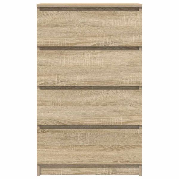 vidaXL Συρταριέρα Sonoma Δρυς 60 x 35 x 98,5 εκ. Επεξεργασμένο Ξύλο