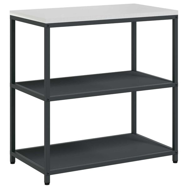 vidaXL Σετ Αποθήκευσης Κουζίνας 2 pcs Ανθρακί 150 x 50 x 92 εκ.