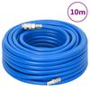 vidaXL Εύκαμπτος Σωλήνας Αέρα Μπλε 10 μ./0,7" από PVC
